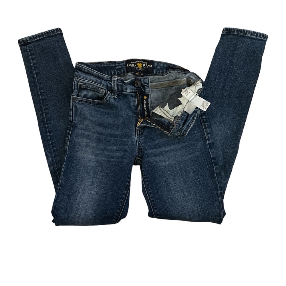 Lucky Sz:24/00 Ava Skinny Leg Blue Jeans